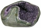 Sparkly, Dark Purple Amethyst Geode - Uruguay #151310-1